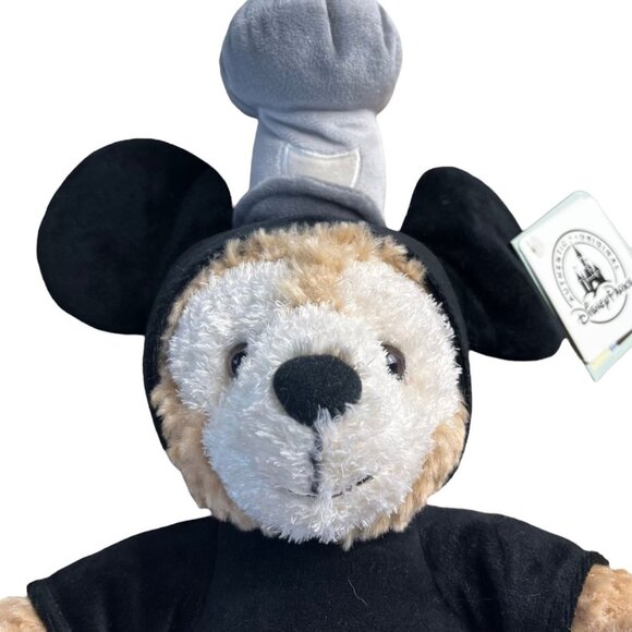 Disney Duffy Bear as Steamboat Willie Mickey Plush New - Picture 2 of 6